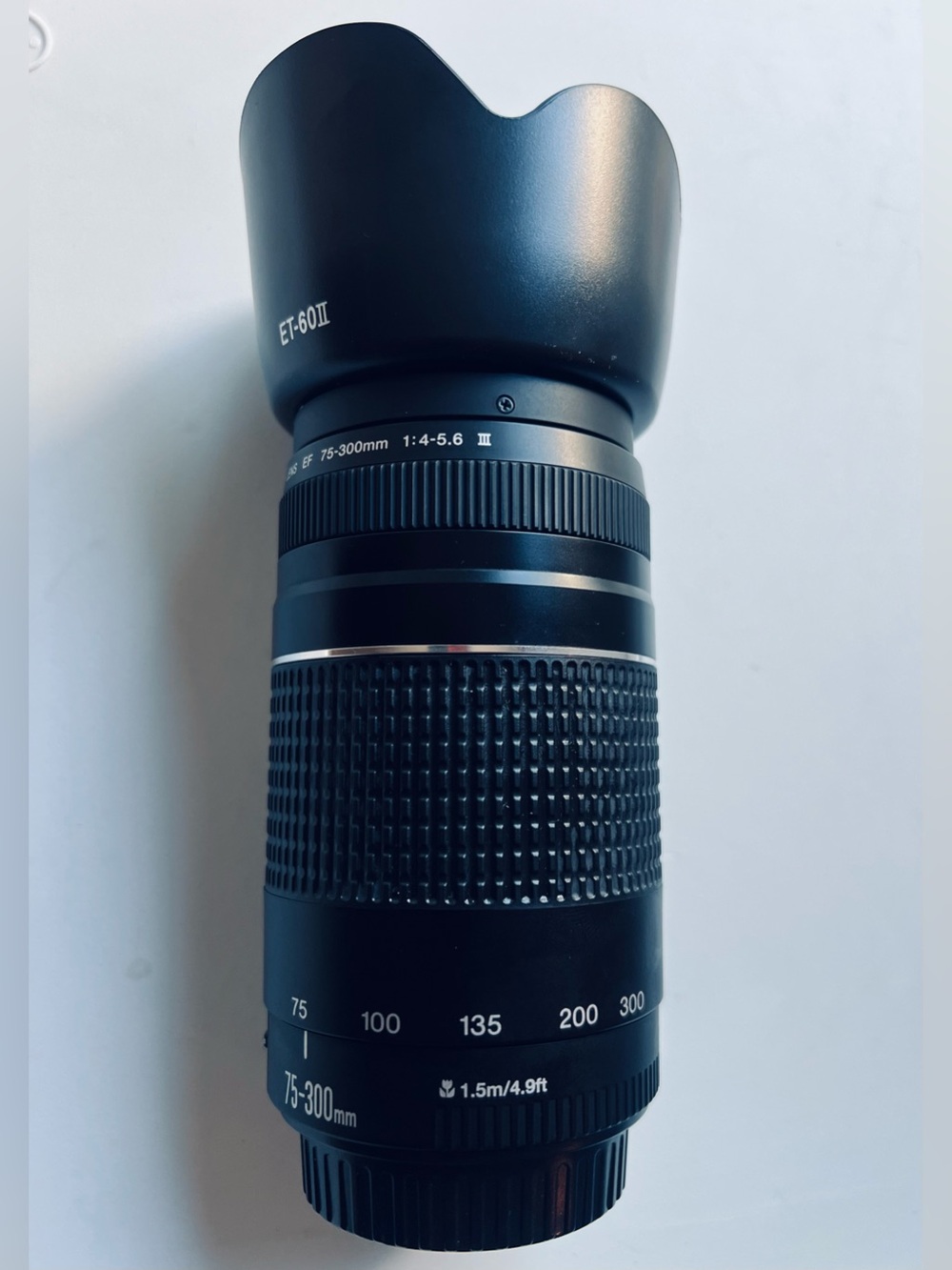 Canon 75-300mm Telephoto Zoom Lens in Black Conditions New No Box